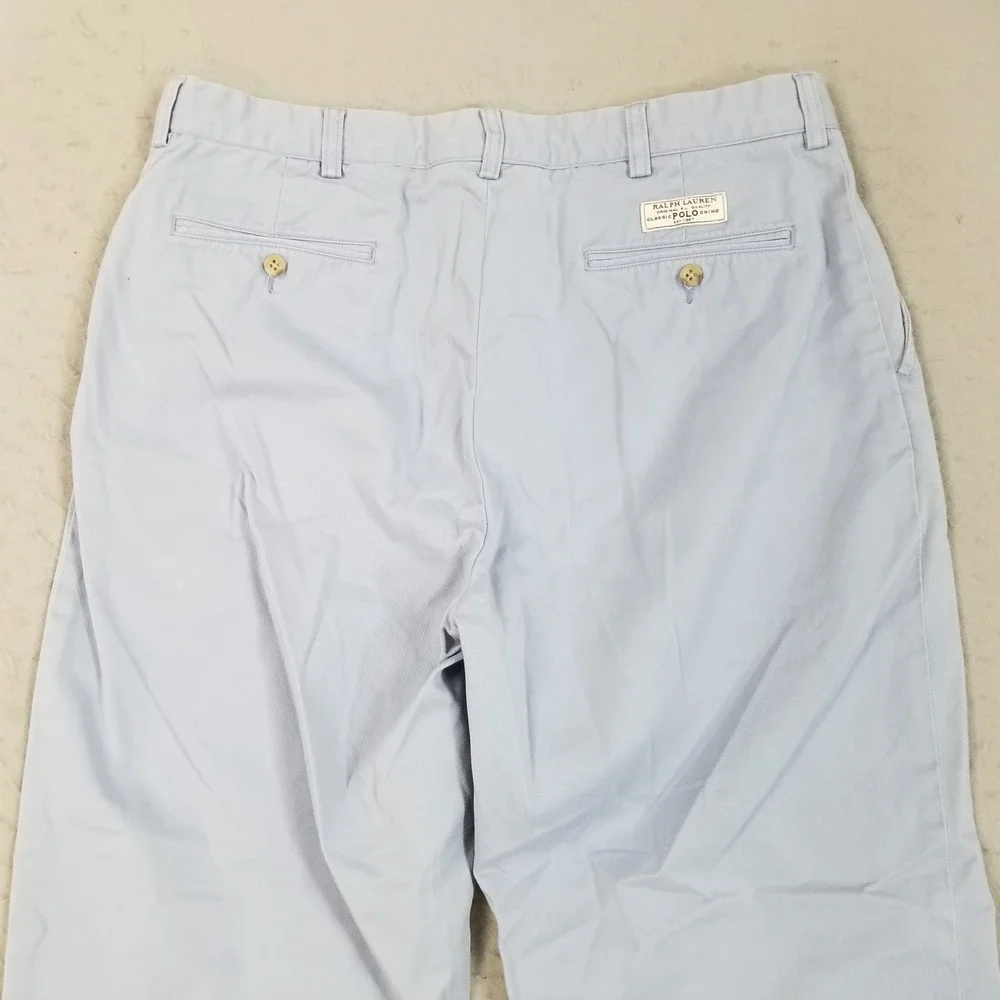 Polo Ralph Lauren Pants Mens 36/30 Blue Prospect Pant Classic Chino Cotton